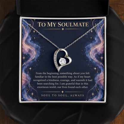 Forever Love Necklace for Soulmate – Our Souls Recognized Each Other — product thumbnail 4