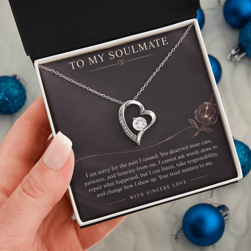 Forever Love Necklace for Soulmate from Partner – I Am Sorry — product image 6