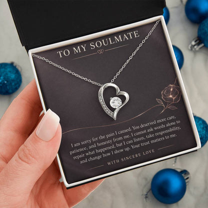 Forever Love Necklace for Soulmate from Partner – I Am Sorry — product thumbnail 6