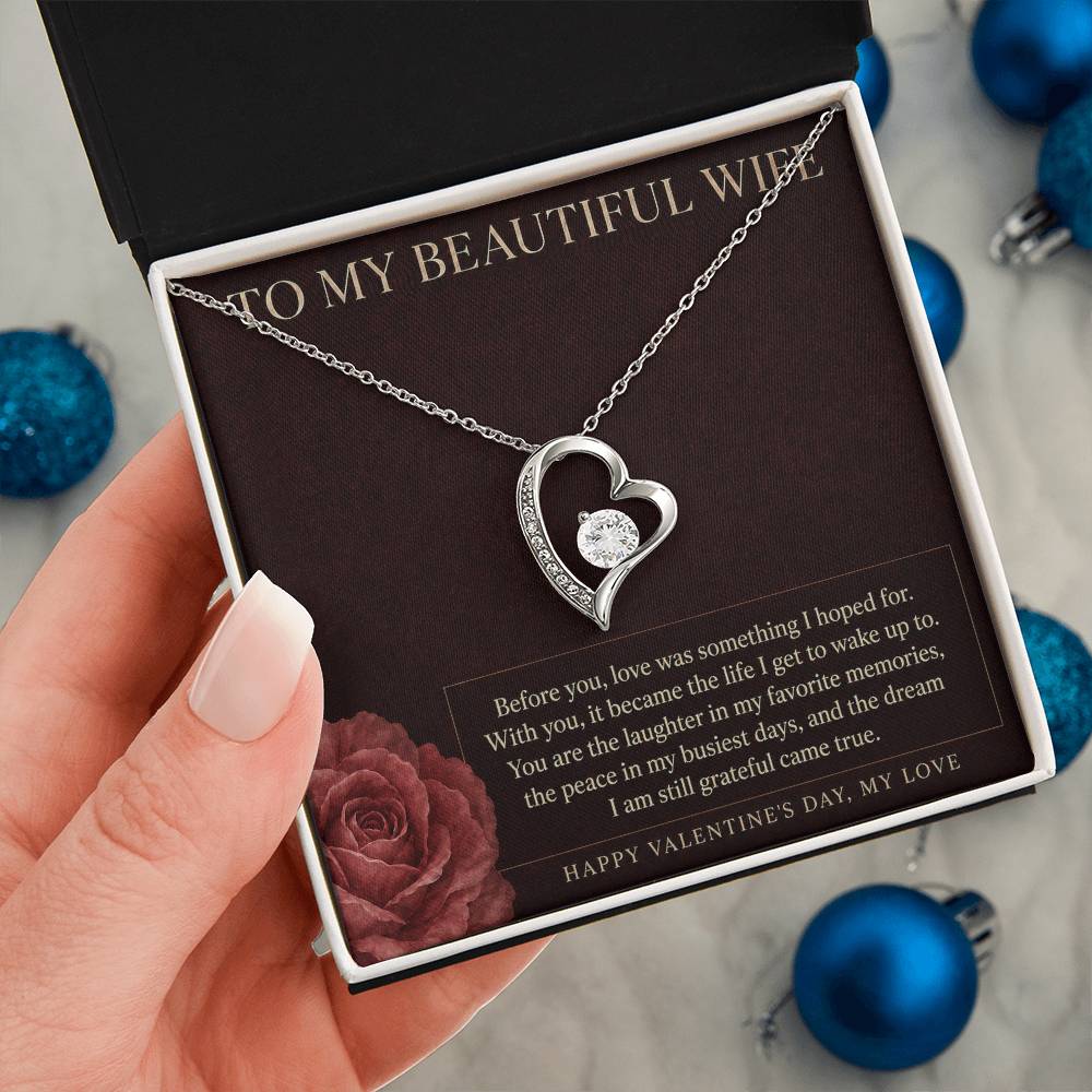 Forever Love Necklace for Wife from Husband – You Are My Always — product image 5