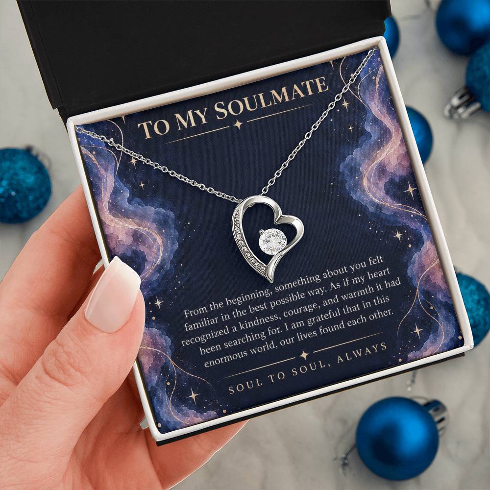 Forever Love Necklace for Soulmate – Our Souls Recognized Each Other — product image 5