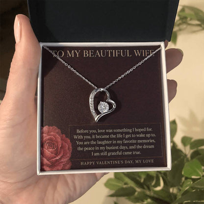 Forever Love Necklace for Wife from Husband – You Are My Always — product thumbnail 3