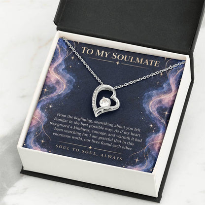 Forever Love Necklace for Soulmate – Our Souls Recognized Each Other — product thumbnail 1