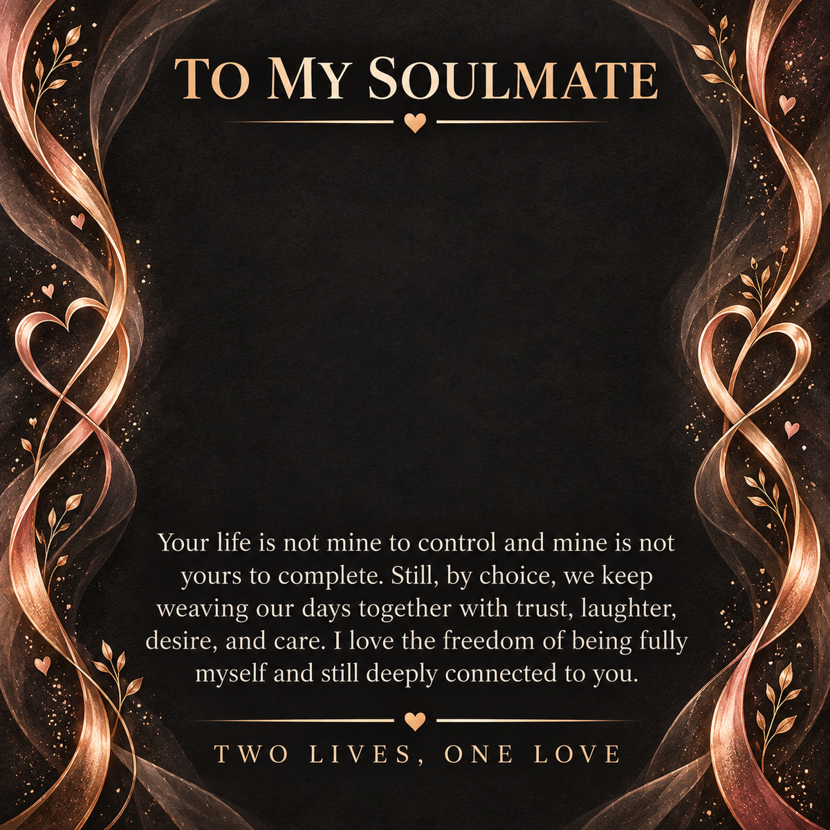 Heart & Infinity Necklace gift for Soulmate from Partner – Intertwined Forever