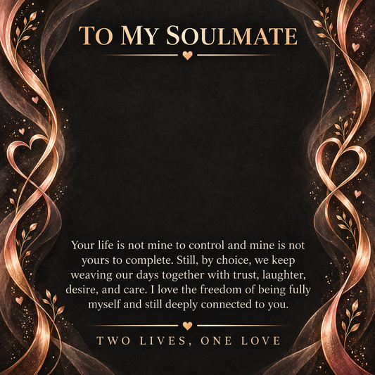 Heart & Infinity Necklace gift for Soulmate from Partner – Intertwined Forever